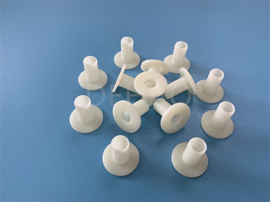 Máy móc POM Acetal Copolymer, Đai ốc vít bằng nhựa trắng