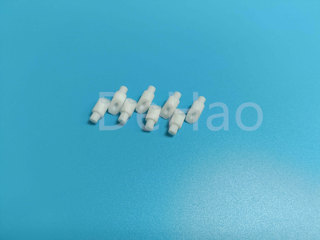 OEM PTFE Bevel cách điện 45 độ gia công đồng trục Tuân thủ phạm vi tiếp cận RoHS