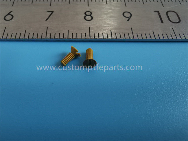 Bộ phận nhựa gia công CNC 2mm PAI Torlon 4203 Trục vít chịu nhiệt độ cao