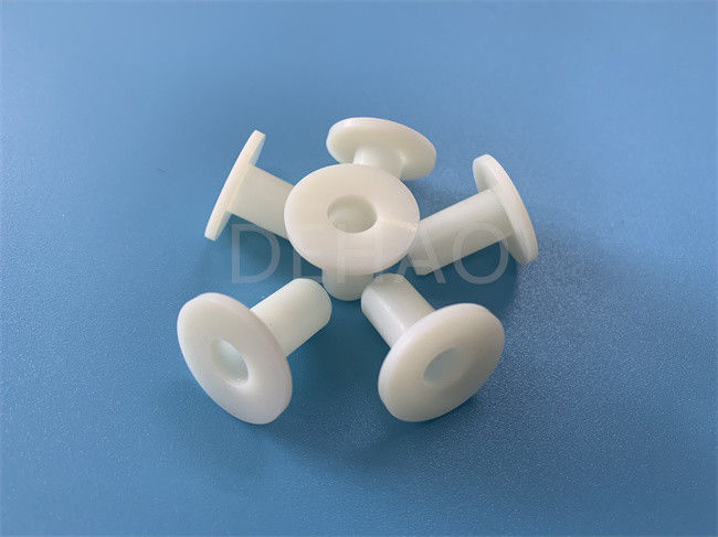 Máy móc POM Acetal Copolymer, Đai ốc vít bằng nhựa trắng