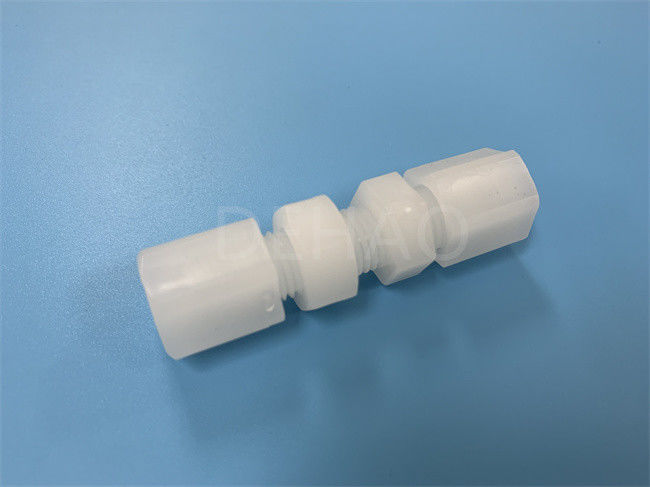 PTFE Union Tee Ball Valve Elbow Thủy lực PFA Card Sleeve Nut