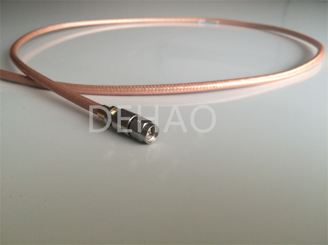 Bộ lắp ráp cáp PTFE Cách điện cho đầu nối đồng trục RF 2,92 Thép không gỉ